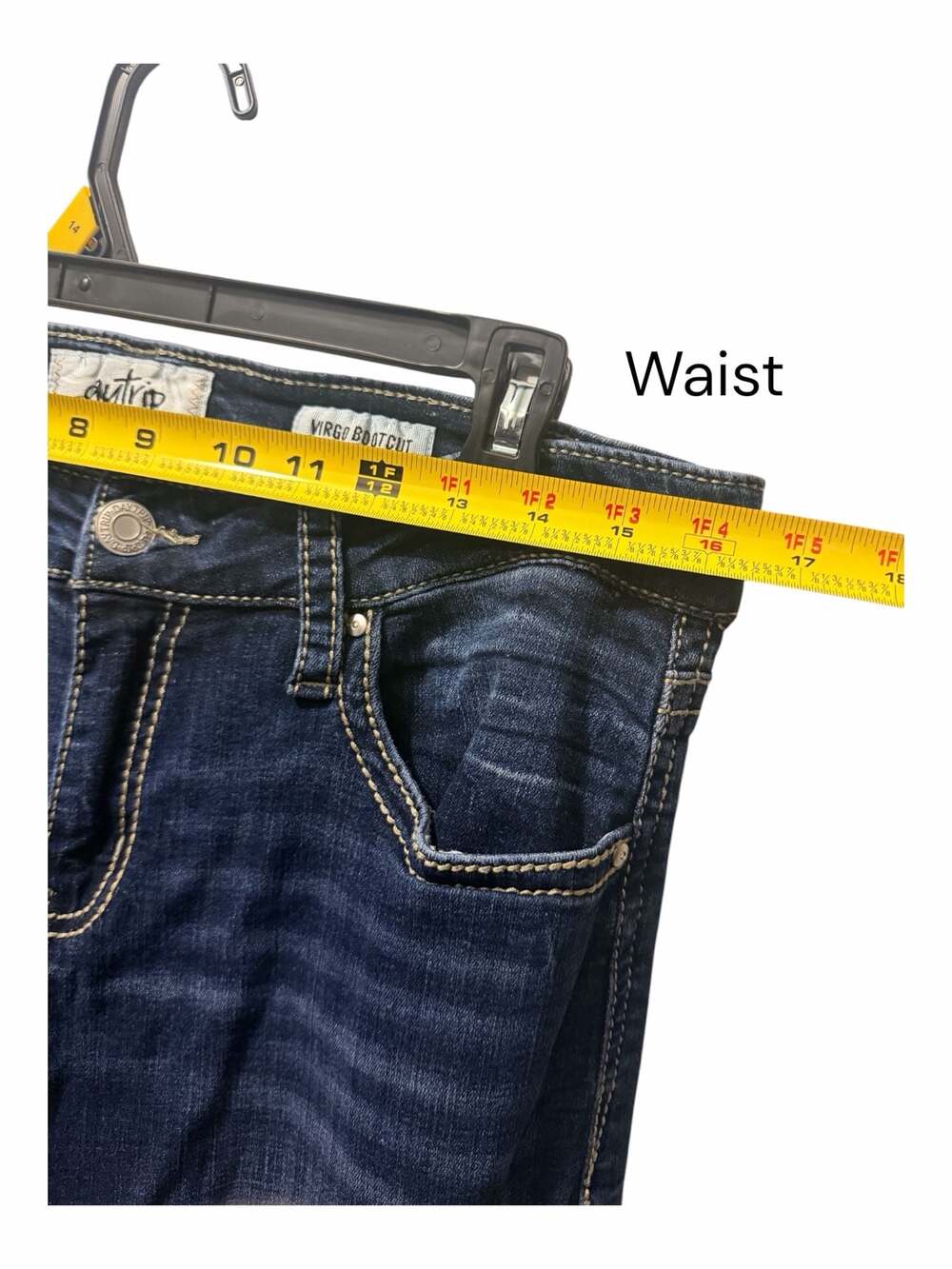 Daytrip Virgo Bootcut Jeans Dark Wash 30 L - Picture 3 of 8